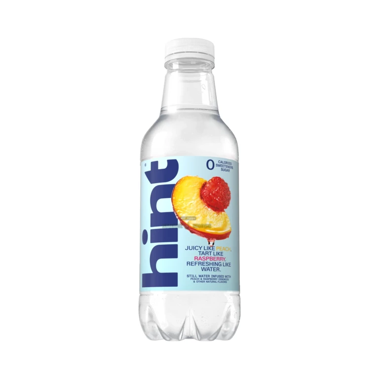 Water Infused Fruit Essence Hint Peach Raspberry close-up at El Paso Smoke Shop, in stock near me for same-day pickup