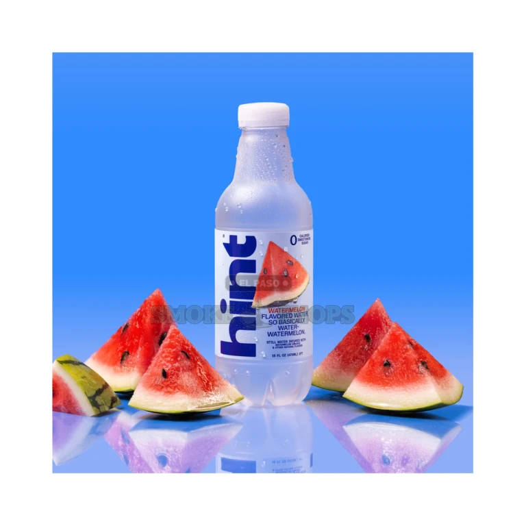 Water Infused Fruit Essence Hint Watermelon close-up at El Paso Smoke Shop, in stock near me for same-day pickup