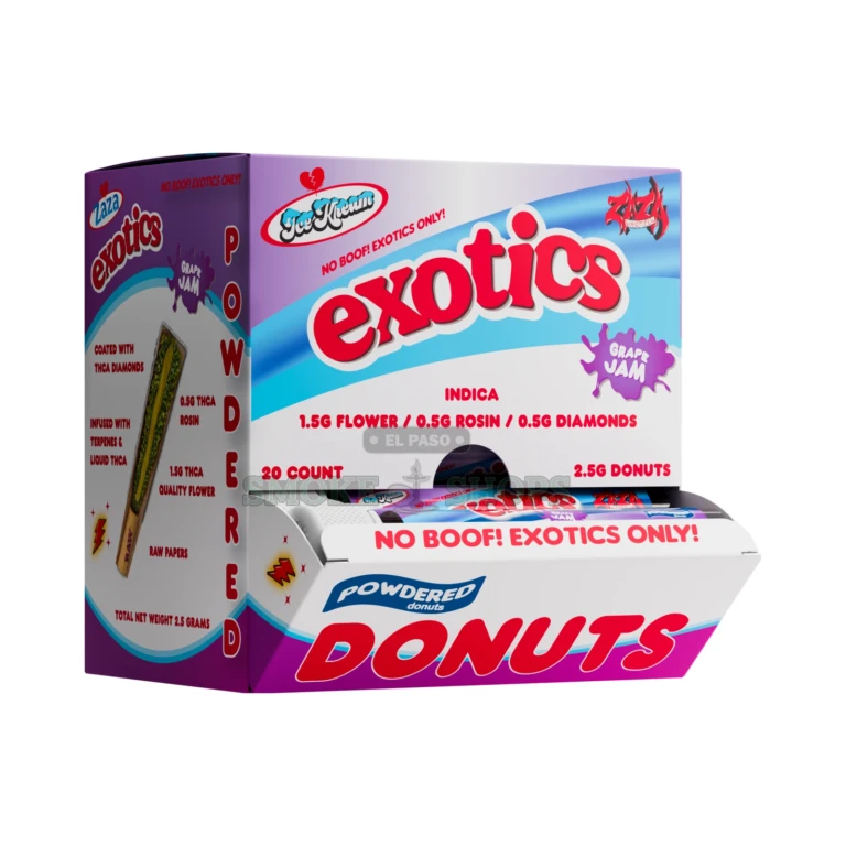 Ice Kream Exotics Hash Hole pre-roll plastic tube in El Paso, 2.5g THCA hash hole, in stock at 10 stores