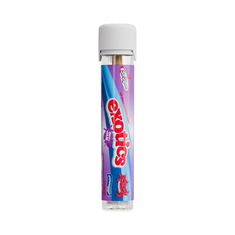 Exotics Hash Hole 2.5G Pre-roll Ice Kream Grape Jam at El Paso Smoke Shop, in stock near me for same-day pickup