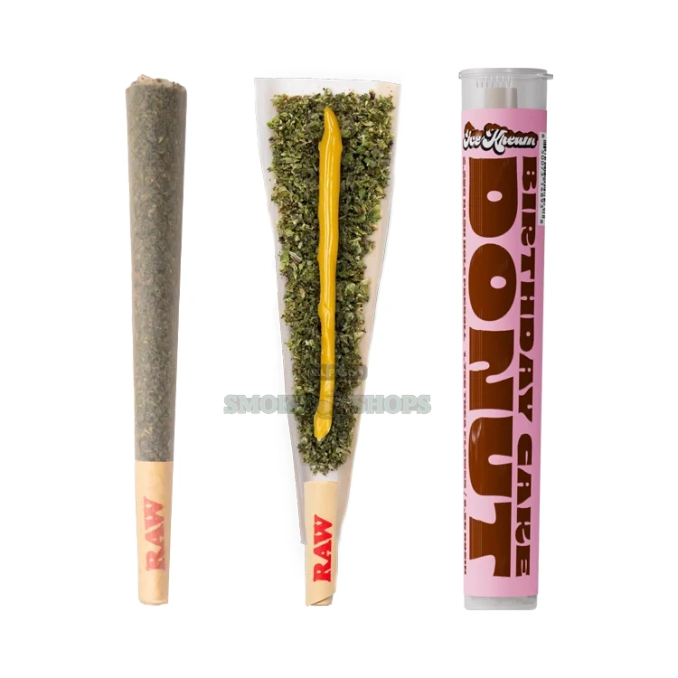Ice Kream Hash Hole Donuts 2.25g pre-roll plastic tube in El Paso, third-party lab tested, same-day pickup