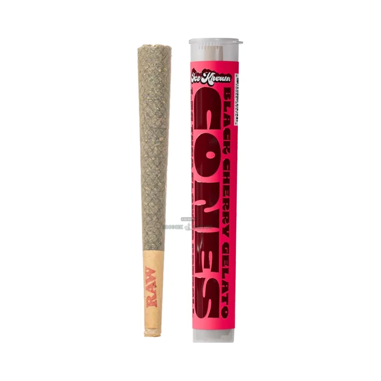 Ice Kream hemp pre roll close-up in El Paso, 1.5 g indoor-grown THCA flower, hemp paper wrap