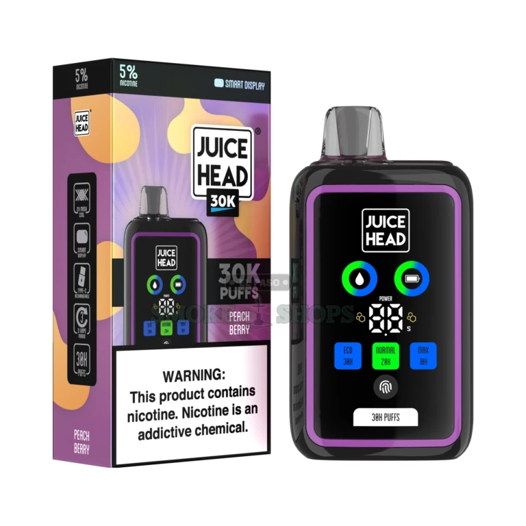 Juicehead 30K USA Compliant JuiceHead Peach Berry at El Paso Smoke Shop, in stock in El Paso for same-day pickup