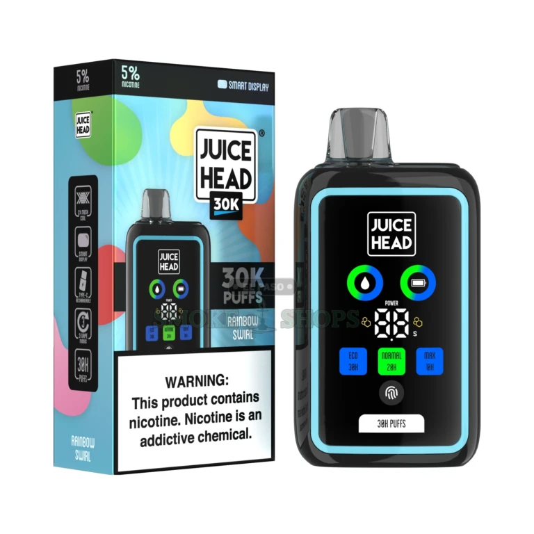 Juicehead 30K USA Compliant JuiceHead Rainbow Swirl at El Paso Smoke Shop, in stock in El Paso for same-day pickup