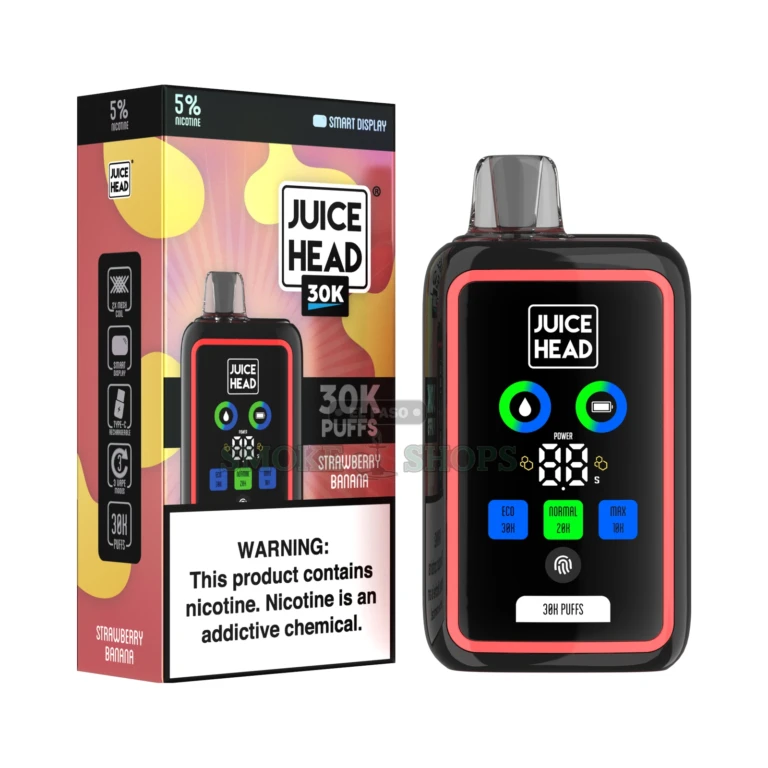 Juicehead 30K USA Compliant JuiceHead Strawberry Nana at El Paso Smoke Shop, in stock in El Paso for same-day pickup
