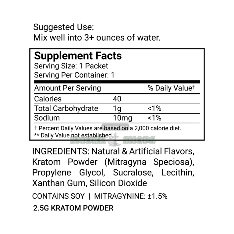 Kratom Spot Kratom Drink Mix kava and kratom drink in stock at El Paso Smoke Shop