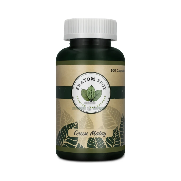 Malay Kratom Capsules Kratom Spot 100 Caps at El Paso Smoke Shop, in stock near me for same-day pickup