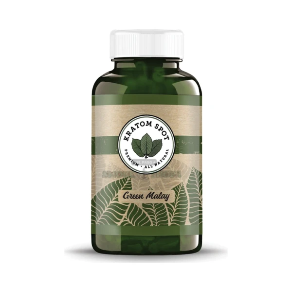 Kratom Spot Malay Kratom Capsules kratom capsules in stock at El Paso Smoke Shop, Green Malay