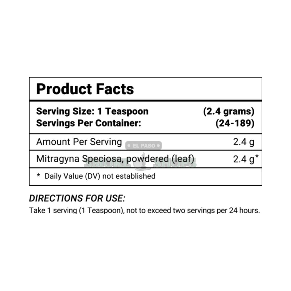 Kratom Spot Super Nova Speciosa 4oz at El Paso Smoke Shop, kratom near me in El Paso