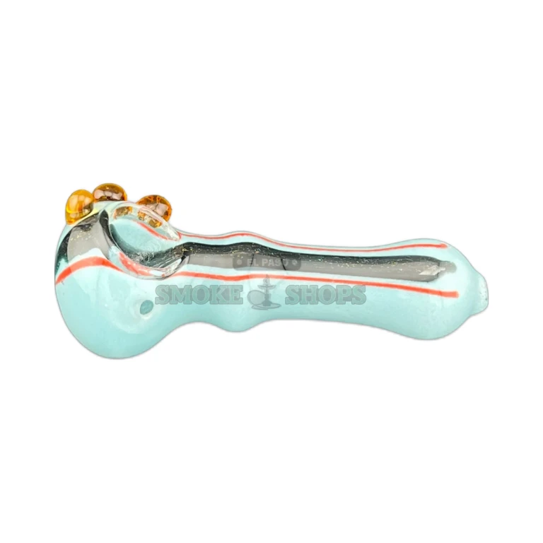 Landing Strip glass pipe side view in El Paso, long low body with a straight stripe, near me