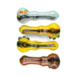 Landing Strip Glass Spoon Hand Pipe thumbnail