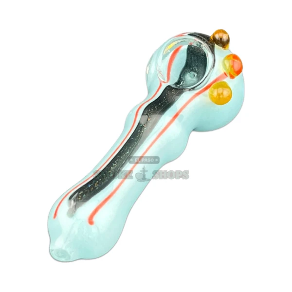 Landing Strip Glass Spoon Hand Pipe