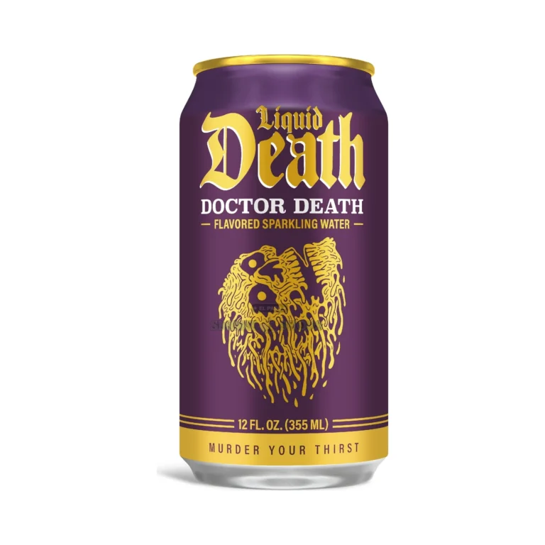 Flavored Sparkling water Liquid Death Doctor Death at El Paso Smoke Shop, in stock for same-day pickup