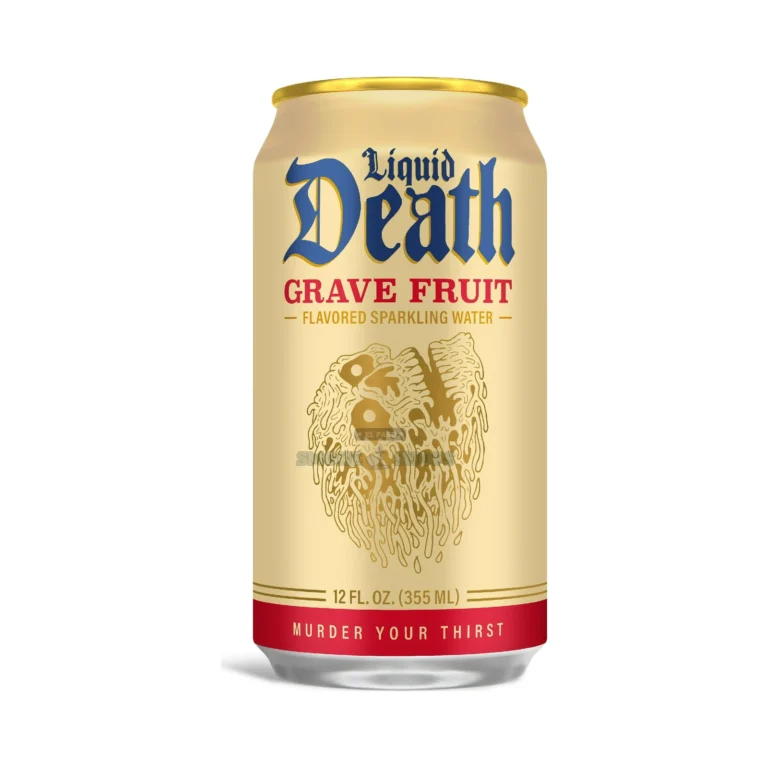 Flavored Sparkling water Liquid Death Grave Fruit at El Paso Smoke Shop, in stock for same-day pickup