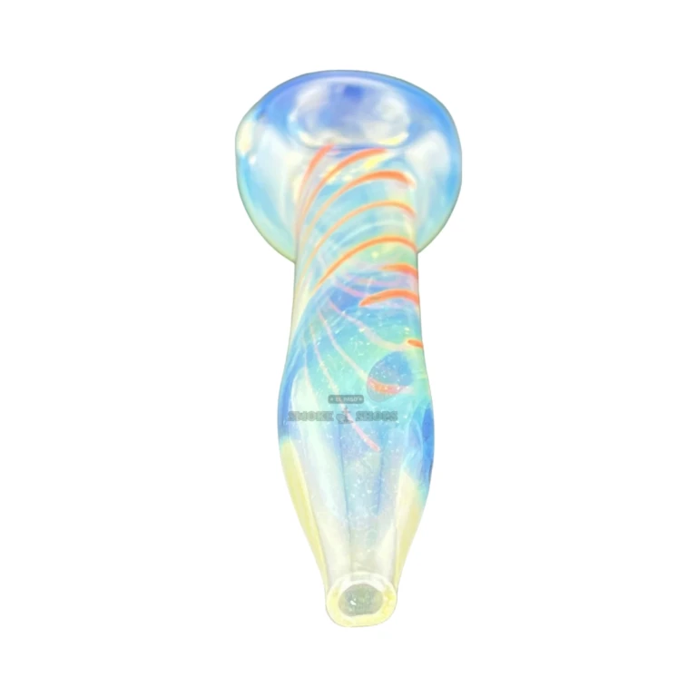 Long Basic glass spoon pipe bowl close-up in El Paso, 20 mm bowl for tobacco use, El Paso