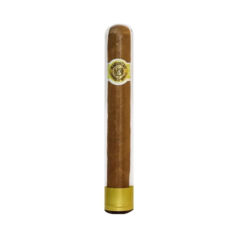 Macanudo Crystal Cafe Robusto cigar in El Paso, Connecticut Shade wrapper, glass tube, in stock at 10 stores