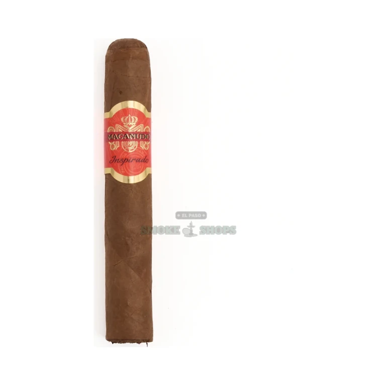 Macanudo Inspirado Orange Robusto cigar band detail in El Paso, Honduran OSA wrapper, in stock for pickup today