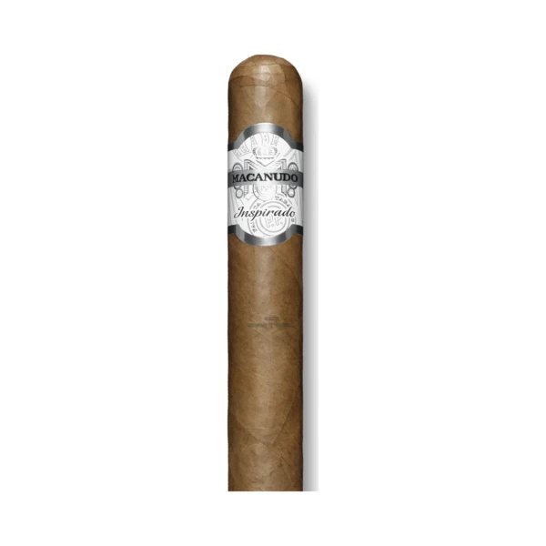 Macanudo Inspirado White Robusto cigar in El Paso, 5 x 50 with golden Ecuadorian Connecticut wrapper, same-day pickup