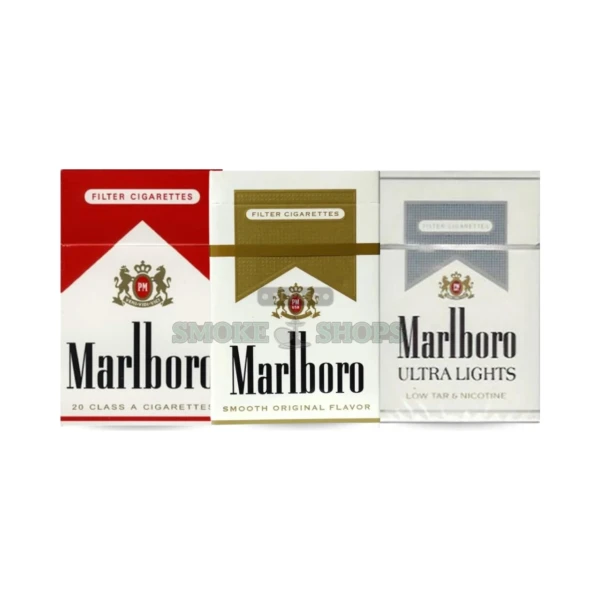 Marlboro Essential cigarettes hard pack in El Paso, 20 filtered cigarettes, American Blend, same-day pickup