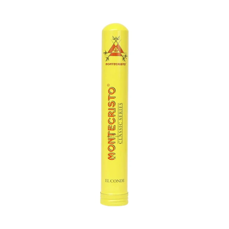 Montecristo El Conde cigar foot and rounded head detail in El Paso, Dominican long-filler Toro, reserve in store
