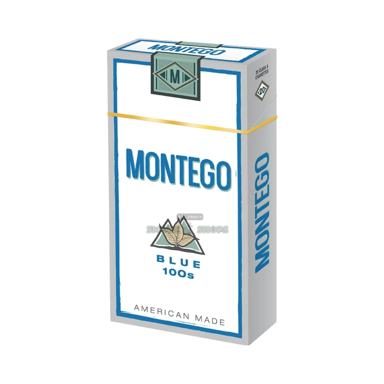 Montego Cigarettes Blue 100's at El Paso Smoke Shop, in stock near me for same-day pickup