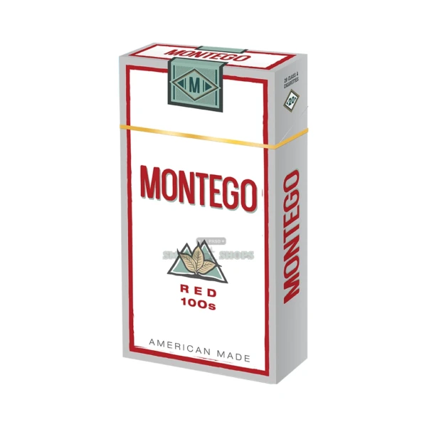 Montego Cigarettes Red 100's at El Paso Smoke Shop, in stock near me for same-day pickup