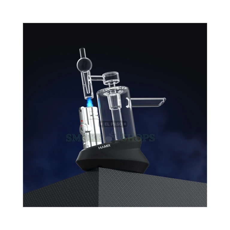 Myster HAMR rig kit in El Paso, quartz finger banger, bubble carb cap and dabber, same-day in-store pickup