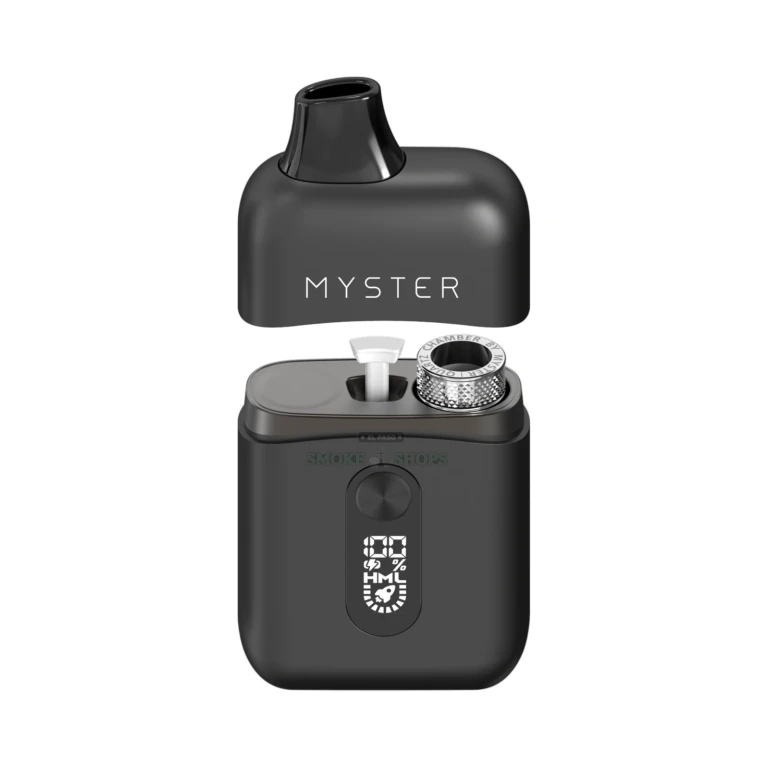 Myster WaxBox wax vaporizer kit in El Paso with hard case, magnetic cap, dab tool and 14mm water pipe adapter, in stock today