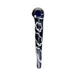 Mystic Blue 6 Inch Glass Spoon Hand Pipe thumbnail