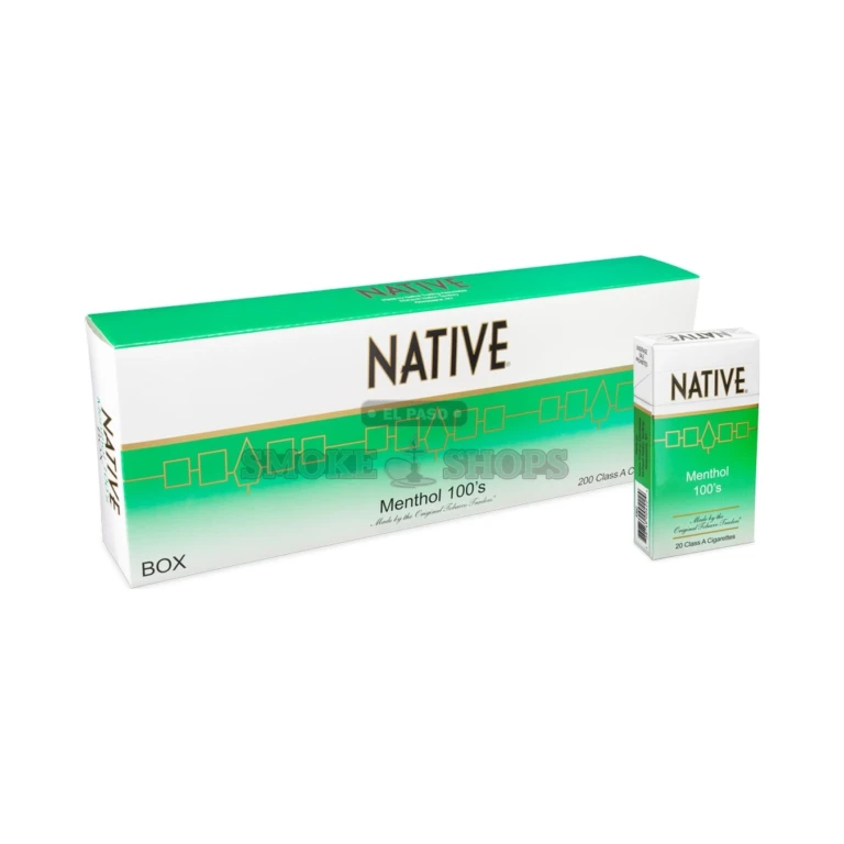 Native Cigarettes Menthol 100's DNO at El Paso Smoke Shop, in stock near me for same-day pickup