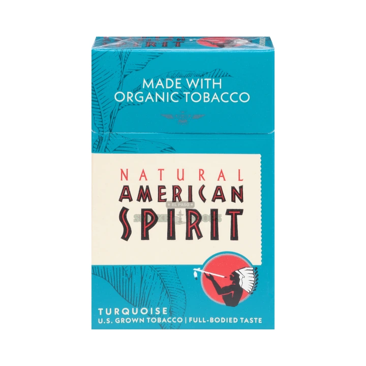 Natural American Spirit American Spirit Cigarettes Turquoise Organic at El Paso Smoke Shop, in stock near me for same-day pic