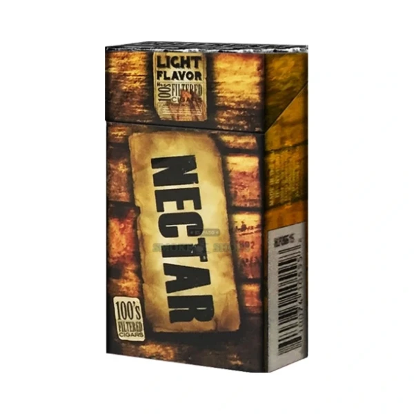 Nectar filtered cigars 20-count cardboard pack in El Paso, smooth inline filter, same-day pickup at El Paso Smoke Shops