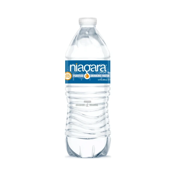 Niagara purified water 16.9 oz bottle in El Paso, still and caffeine-free, same-day pickup at El Paso Smoke Shops