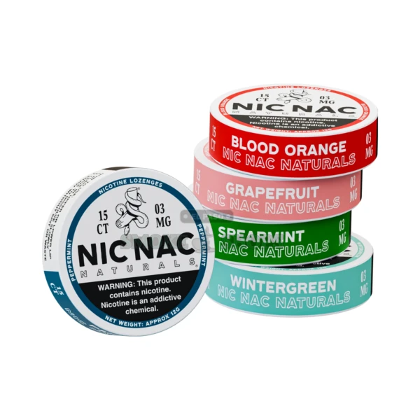 Nic Nac Nicotine Lozenges 3mg in El Paso, Tobacco-Free