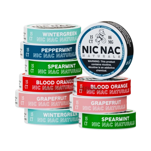 Nic Nac Nicotine Lozenges 6mg in El Paso, Tobacco-Free
