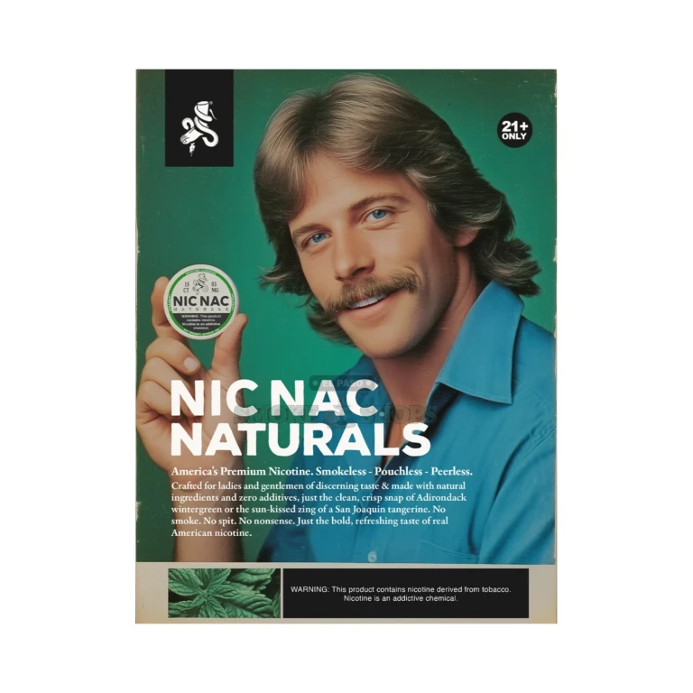 Nic Nac nicotine lozenges 6mg ingredient panel in El Paso, xylitol-sweetened and sugar-free, 15 per can