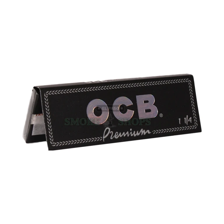 OCB Premium 1 1/4 rolling papers booklet back in El Paso, slow even burn, French paper, pick up today