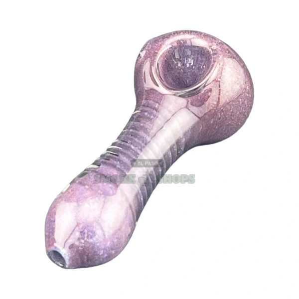 Oceanic Spiral Glass Spoon Hand Pipe