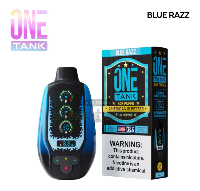 One Tank 40K Disposable Vape in El Paso, 40,000 Puffs — El Paso Smoke Shops