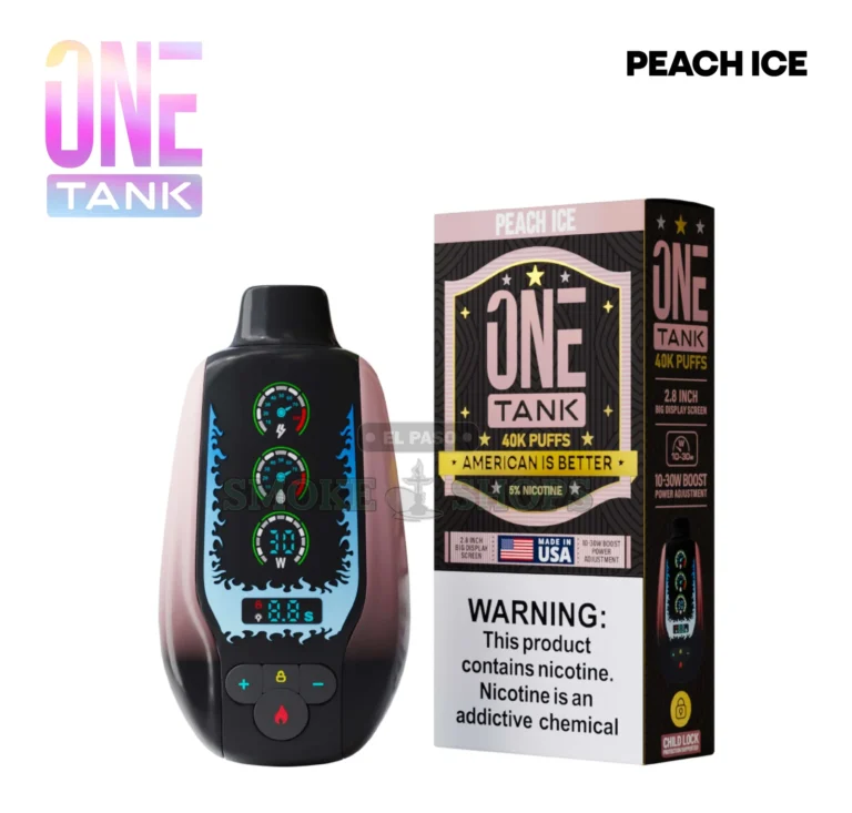 One Tank 40K Disposable Vape in El Paso, 40,000 Puffs — El Paso Smoke Shops