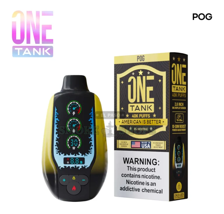 One Tank 40K Disposable Vape in El Paso, 40,000 Puffs — El Paso Smoke Shops
