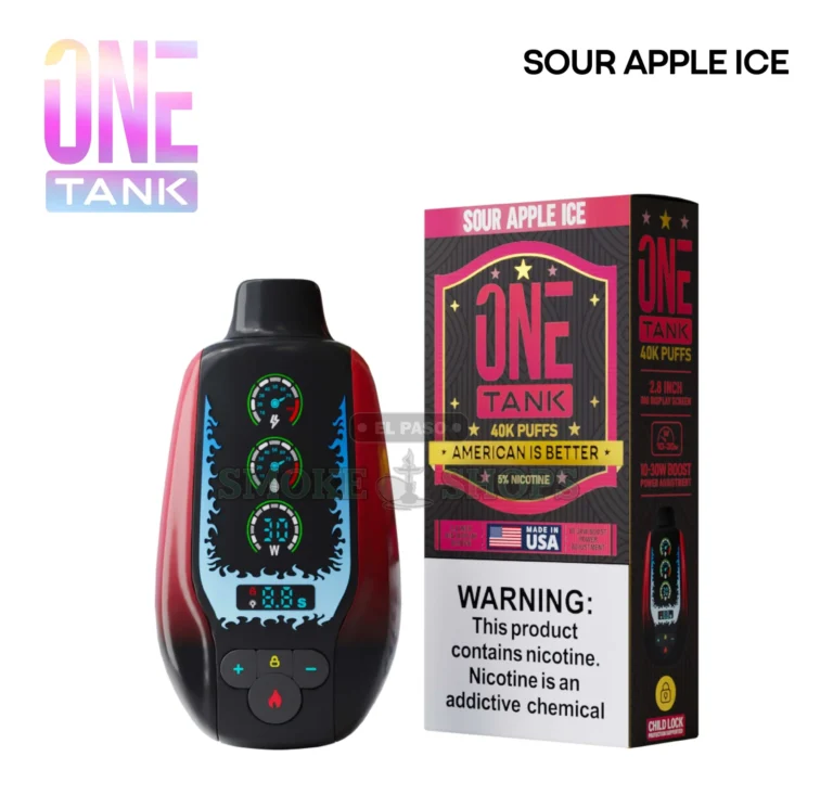 One Tank 40K Disposable Vape in El Paso, 40,000 Puffs — El Paso Smoke Shops