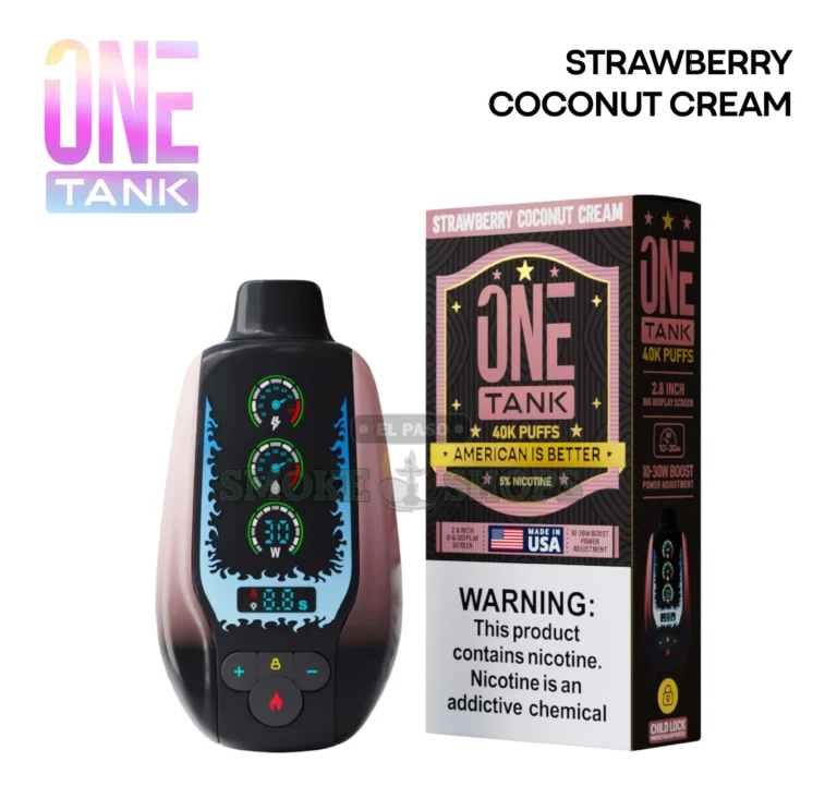 One Tank 40K Disposable Vape in El Paso, 40,000 Puffs — El Paso Smoke Shops