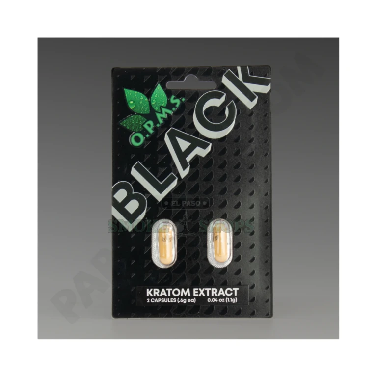 Black Capsules OPMS 2 Capsules at El Paso Smoke Shop, in stock near me for same-day pickup