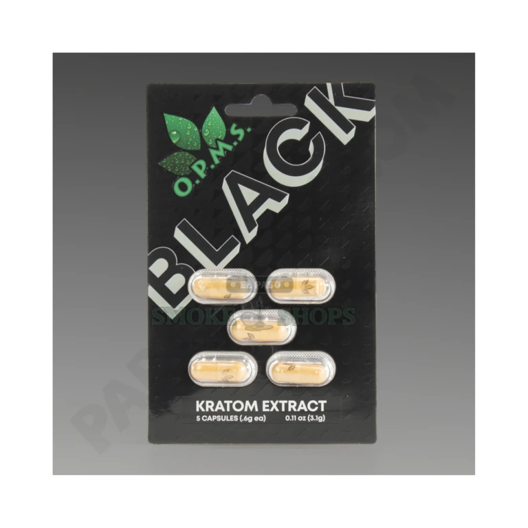 Black Capsules OPMS 5 Capsules at El Paso Smoke Shop, in stock near me for same-day pickup