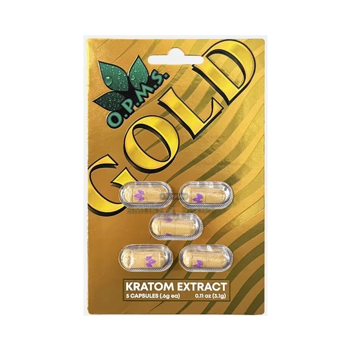 OPMS Gold Capsules 5 Capsules at El Paso Smoke Shop, in stock near me for same-day pickup