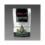 OPMS Maeng Da Kratom Powder in El Paso, Silver Line, 5 Sizes thumbnail