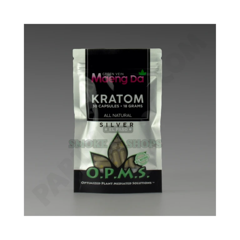 MAENG DA Kratom OPMS 30 Capsules at El Paso Smoke Shop, in stock near me for same-day pickup