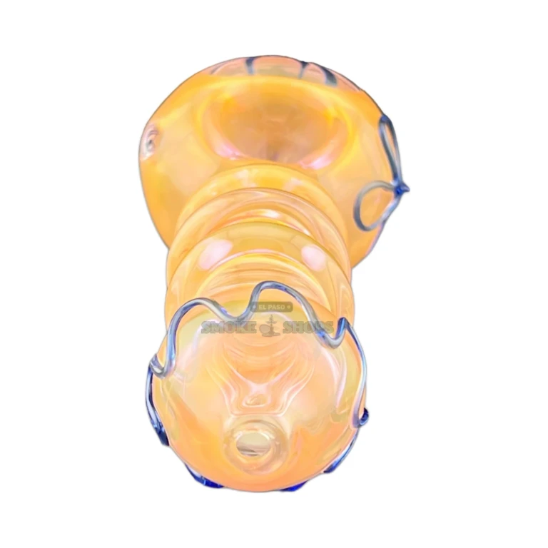 Pink Purp glass pipe bowl close-up in El Paso, 19 mm bowl for tobacco use, El Paso Smoke Shops