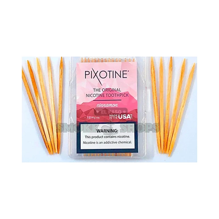 Nicotine Toothpick Pixotine Cinnamon at El Paso Smoke Shop, in stock for same-day pickup